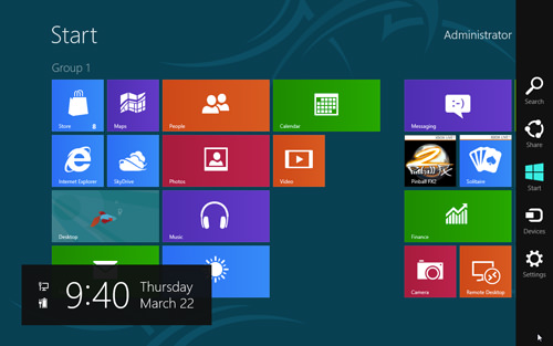 Windows 8 魅力