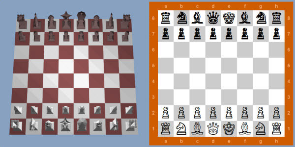 HTML5 3D国际象棋游戏