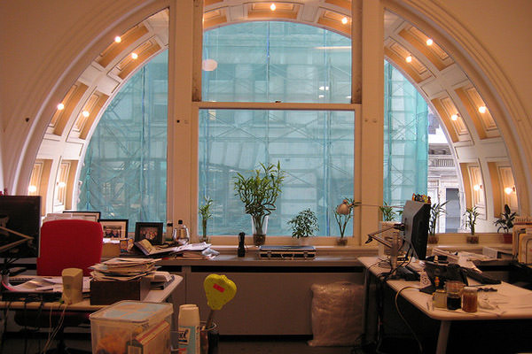 纽约办公室窗拱