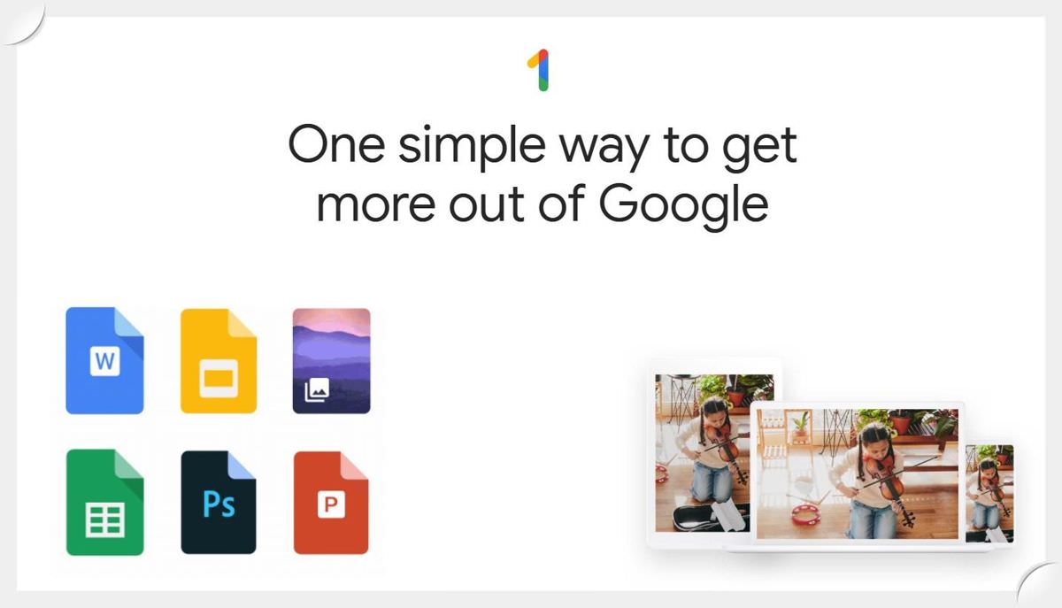 Google One 是云端硬盘的共享版本
