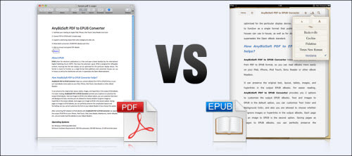 PDF 与 EPUB