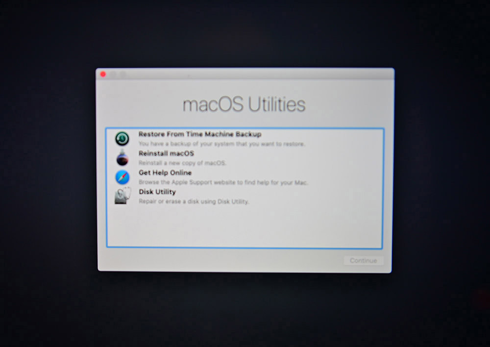 macOS 实用程序