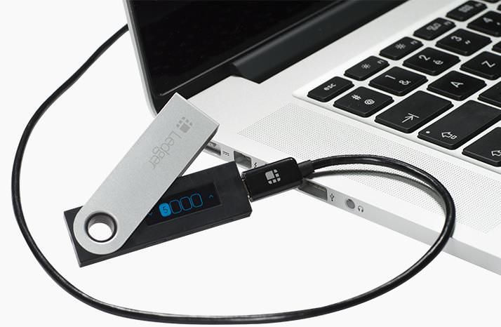 Ledger Nano S 通过 USB 连接