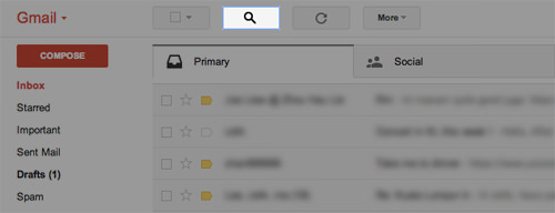 隐藏 Gmail 邮件头