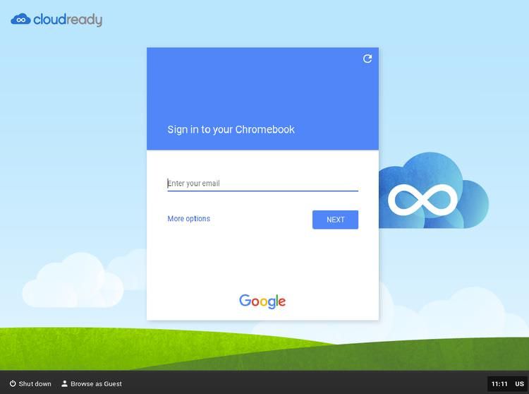 CloudReady 是 Chrome 操作系统的替代品